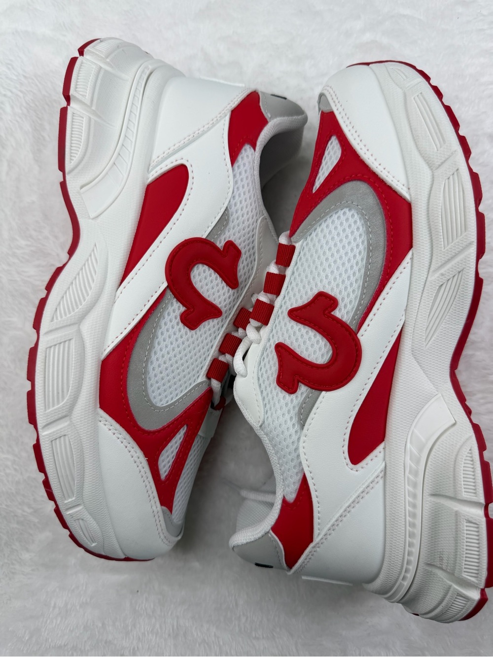 True Religionwomen’s white & Red Athletic Sneakers - Picture 4 of 6